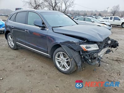 Czwarte zdjęcie samochodu z boku: 2017 AUDI Q5 PREMIUM PLUS VIN:WA1L2AFP5HA015482 - miniatura