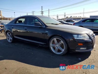 Czwarte zdjęcie samochodu z boku: 2010 AUDI A6 PREMIUM PLUS VIN:WAUFGAFB3AN055032 - miniatura