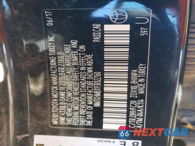 Zdjęcie 12 z 12 samochodu: 2018 TOYOTA C-HR XLE VIN:NMTKHMBX9JR022160 - miniatura