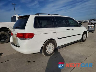 Trzecie zdjęcie samochodu z tyłu: 2009 HONDA ODYSSEY LX VIN:5FNRL38219B001520 - miniatura
