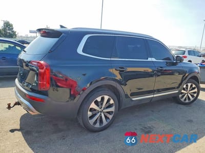 Trzecie zdjęcie samochodu z tyłu: 2020 KIA TELLURIDE S VIN:5XYP6DHCXLG037350 - miniatura