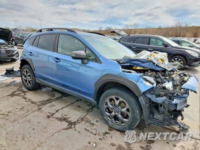 Czwarte zdjęcie samochodu z boku: 2022 SUBARU CROSSTREK SPORT VIN:JF2GTHRC7NH257393 - miniatura