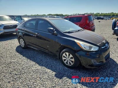 Czwarte zdjęcie samochodu z boku: 2015 HYUNDAI ACCENT GLS VIN:KMHCT4AE9FU846758 - miniatura