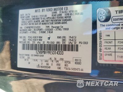 Zdjęcie 12 z 12 samochodu: 2014 FORD MUSTANG VIN:1ZVBP8FF9E5314333 - miniatura