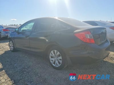 Drugie zdjęcie samochodu z przodu: 2012 HONDA CIVIC LX VIN:2HGFB2F54CH559958 - miniatura