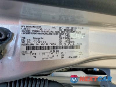 Zdjęcie 12 z 12 samochodu: 2017 FORD FOCUS SEL VIN:1FADP3M22HL326764 - miniatura
