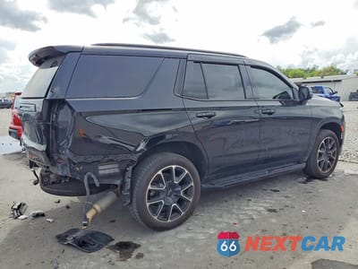 Trzecie zdjęcie samochodu z tyłu: 2023 CHEVROLET TAHOE K1500 RST VIN:1GNSKRKD3PR237067 - miniatura