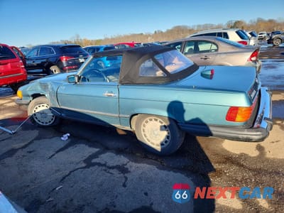 Drugie zdjęcie samochodu z przodu: 1987 MERCEDES-BENZ 560 SL VIN:WDBBA48D9HA064479 - miniatura