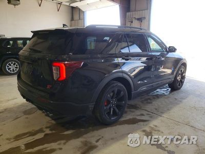 Trzecie zdjęcie samochodu z tyłu: 2022 FORD EXPLORER ST VIN:1FM5K8GC4NGB97764 - miniatura