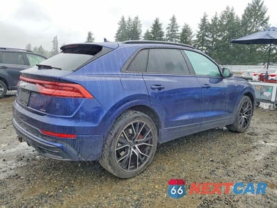 Trzecie zdjęcie samochodu z tyłu: 2019 AUDI Q8 PREMIUM PLUS S-LINE VIN:WA1EVAF14KD018195 - miniatura