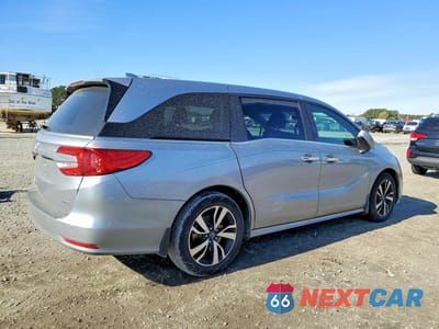 Trzecie zdjęcie samochodu z tyłu: 2020 HONDA ODYSSEY ELITE VIN:5FNRL6H97LB009336 - miniatura