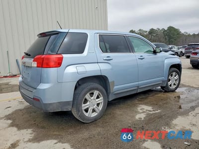 Trzecie zdjęcie samochodu z tyłu: 2014 GMC TERRAIN SLE VIN:2GKALMEK8E6130253 - miniatura