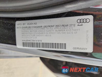 Zdjęcie 12 z 12 samochodu: 2013 AUDI A6 PREMIUM PLUS VIN:WAUGFAFC7DN141819 - miniatura