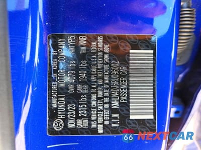 Zdjęcie 12 z 12 samochodu: 2024 HYUNDAI ELANTRA HYBRID LIMITED VIN:KMHLN4DJ6RU096002 - miniatura