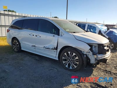 Czwarte zdjęcie samochodu z boku: 2025 HONDA ODYSSEY ELITE VIN:5FNRL6H95SB049283 - miniatura