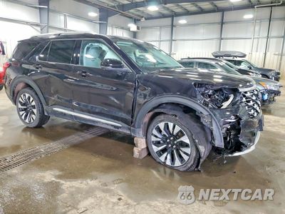 Czwarte zdjęcie samochodu z boku: 2025 FORD EXPLORER PLATINUM VIN:1FMUK8HH3SGC04155 - miniatura
