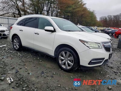Czwarte zdjęcie samochodu z boku: 2014 ACURA MDX ADVANCE VIN:5FRYD4H82EB002591 - miniatura
