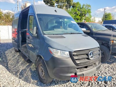 Czwarte zdjęcie samochodu z boku: 2019 MERCEDES BENZ SPRINTER 2500 VIN:WD4PF1CD6KP117177 - miniatura