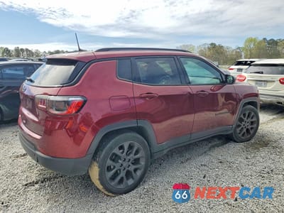 Trzecie zdjęcie samochodu z tyłu: 2021 JEEP COMPASS 80TH EDITION VIN:3C4NJCEBXMT548644 - miniatura