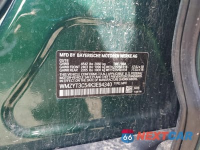 Zdjęcie 13 z 14 samochodu: 2019 MINI COOPER S COUNTRYMAN VIN:WMZYT3C54K3E94340 - miniatura