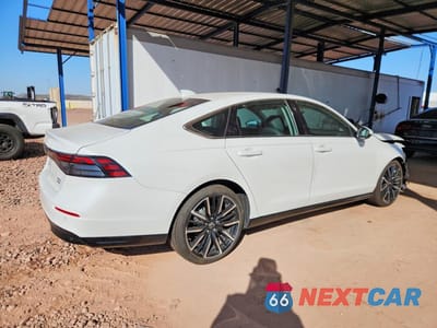 Trzecie zdjęcie samochodu z tyłu: 2024 HONDA ACCORD TOURING HYBRID VIN:1HGCY2F85RA092570 - miniatura