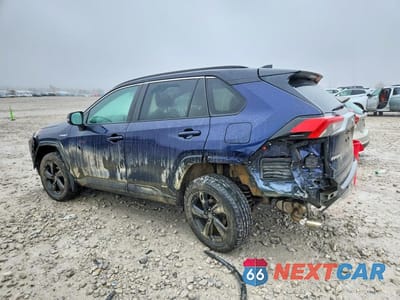 Drugie zdjęcie samochodu z przodu: 2020 TOYOTA RAV4 HYBRID XSE VIN:2T3EWRFV0LW087281 - miniatura