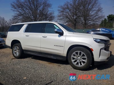 Czwarte zdjęcie samochodu z boku: 2024 CHEVROLET SUBURBAN K1500 PREMIER VIN:1GNSKFKD2RR354799 - miniatura