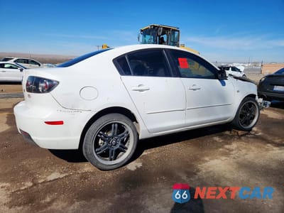 Trzecie zdjęcie samochodu z tyłu: 2008 MAZDA 3 I VIN:JM1BK12F681820888 - miniatura