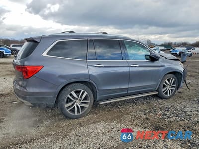 Trzecie zdjęcie samochodu z tyłu: 2016 HONDA PILOT ELITE VIN:5FNYF6H01GB093700 - miniatura