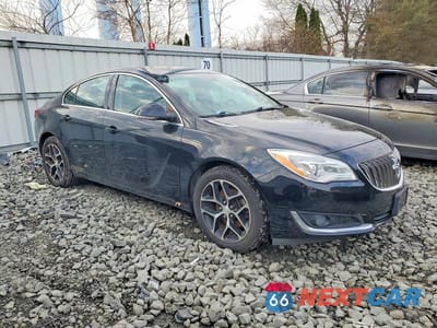 Czwarte zdjęcie samochodu z boku: 2017 BUICK REGAL SPORT TOURING VIN:2G4GL5EX6H9105695 - miniatura