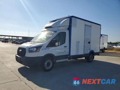 Drugie zdjęcie samochodu z przodu: 2022 FORD TRANSIT DELIVERY TRUCK VIN:1FDBW5Z80NKA01699 - miniatura