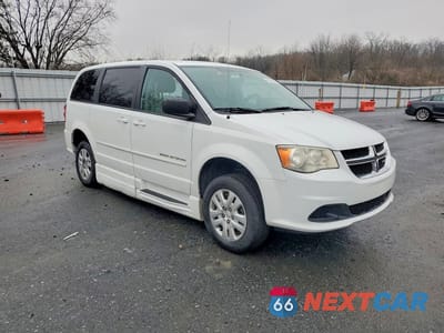 Czwarte zdjęcie samochodu z boku: 2014 DODGE GRAND CARAVAN SE VIN:2C4RDGBG1ER109949 - miniatura