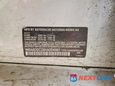 Zdjęcie 12 z 12 samochodu: 2017 BMW 330 XI VIN:WBA8D9C3XHA004481 - miniatura