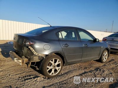 Trzecie zdjęcie samochodu z tyłu: 2008 MAZDA 3 VIN:JM1BK32FX81147115 - miniatura