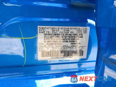 Zdjęcie 13 z 13 samochodu: 2025 NISSAN SENTRA SV VIN:3N1AB8CV6SY396662 - miniatura