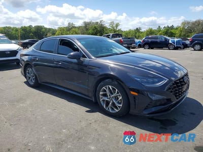Czwarte zdjęcie samochodu z boku: 2023 HYUNDAI SONATA SEL VIN:KMHL64JAXPA331159 - miniatura