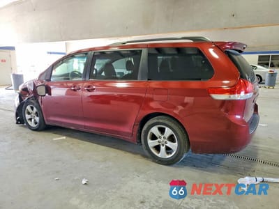Drugie zdjęcie samochodu z przodu: 2013 TOYOTA SIENNA LE 8-PASSENGER VIN:5TDKK3DC9DS339870 - miniatura