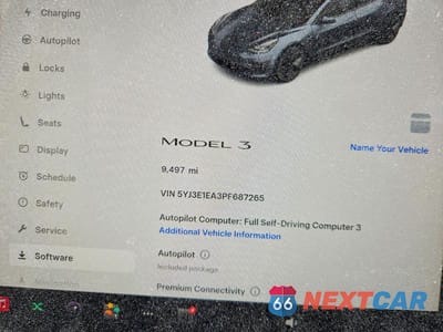 Zdjęcie 9 z 12 samochodu: 2023 TESLA MODEL 3 VIN:5YJ3E1EA3PF687265 - miniatura