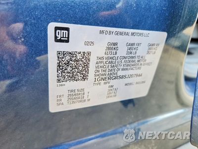 Zdjęcie 12 z 13 samochodu: 2025 CHEVROLET TRAVERSE VIN:1GNERGRS8SJ207944 - miniatura