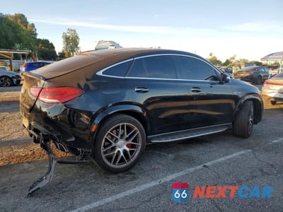 Trzecie zdjęcie samochodu z tyłu: 2021 MERCEDES-BENZ GLE COUPE 63 S 4MATIC AMG VIN:4JGFD8KB5MA399298 - miniatura