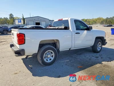 Trzecie zdjęcie samochodu z tyłu: 2018 CHEVROLET SILVERADO C1500 VIN:1GCNCNEH0JZ118670 - miniatura