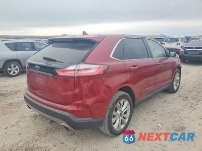 Trzecie zdjęcie samochodu z tyłu: 2019 FORD EDGE TITANIUM VIN:2FMPK3K96KBB09890 - miniatura