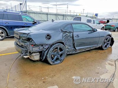 Trzecie zdjęcie samochodu z tyłu: 2013 CHEVROLET CAMARO LS VIN:2G1FA1E30D9128534 - miniatura
