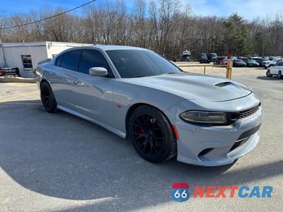 Czwarte zdjęcie samochodu z boku: 2021 DODGE CHARGER SCAT PACK VIN:2C3CDXGJXMH515487 - miniatura