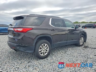 Trzecie zdjęcie samochodu z tyłu: 2019 CHEVROLET TRAVERSE LT VIN:1GNEVGKW2KJ214056 - miniatura