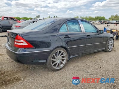 Trzecie zdjęcie samochodu z tyłu: 2006 MERCEDES-BENZ C 230 VIN:WDBRF52H76F783828 - miniatura