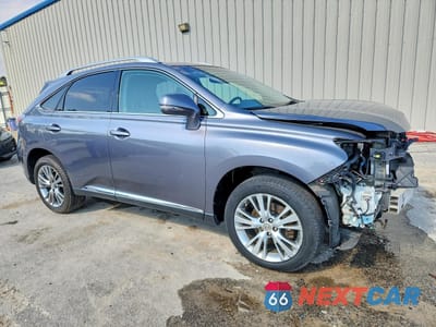 Czwarte zdjęcie samochodu z boku: 2013 LEXUS RX 450H BASE VIN:JTJBC1BA9D2442326 - miniatura