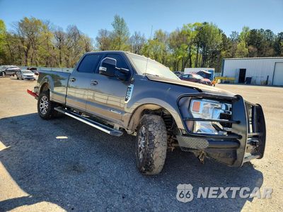 Czwarte zdjęcie samochodu z boku: 2022 FORD F250 SUPER DUTY VIN:1FT8W2BT2NEG01845 - miniatura