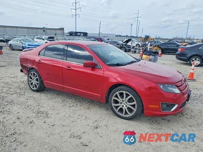 Czwarte zdjęcie samochodu z boku: 2012 FORD FUSION SE VIN:3FAHP0HA8CR374328 - miniatura