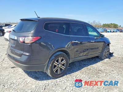 Trzecie zdjęcie samochodu z tyłu: 2013 CHEVROLET TRAVERSE VIN:1GNKRGKDXDJ182188 - miniatura